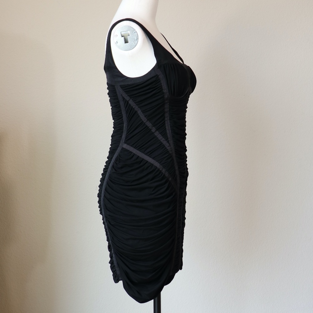rag & bone black corseted cocktail dress - Picture 8 of 14